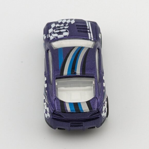 Hot Wheels City Goal Hyundai Genesis Coupe Car Purple (11/250) Soccer Football - Picture 5 of 6